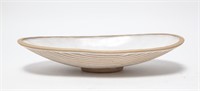 Susan Ross Art Studio Pottery Oblong Bowl 20th C.