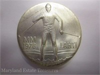 1978 Finland Lahti Ski Games Commemorative Coin