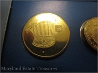 1986 Coins of Israel Piefort Mintset
