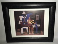 Three musicians by Pablo Picasso print