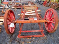 Wagon Axle & Wheels
