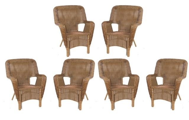 Hampton Bay Resin Wicker Patio Chairs, Hampton Bay Resin Wicker Outdoor Furniture
