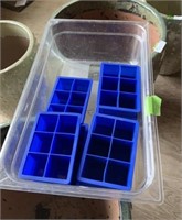 (6) Silicon Soft Sided Ice Trays