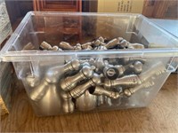 Crate of Stainless Steel Salt & Pepper Grinders