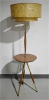 Mid Century Modern Floor Lamp With Table