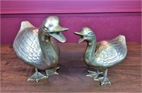 2 Brass Ducks