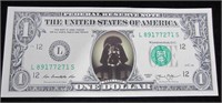 Darth Vader $1 USD Fantasy Note