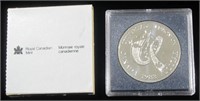 1983 CAD $1 Edmonton Games Silver Proof Coin