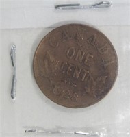 1928 Canada .01c  Coin