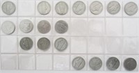 18pcs USD .05c Vintage Coins
