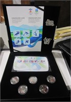 Vancouver 2010 Olympic Coin & Stamp Set