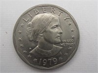 1979 D Susan B Anthony $1 USD Dollar Coin