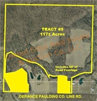 Tract 5: 117± acres of woods and farmland