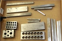 asstd. lot of Moore & other machinist blocks