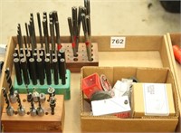 flat lot to include reamer set, a transfer punch