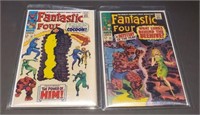 Fantastic Four, Vol 1, #66 & 67, high grade
