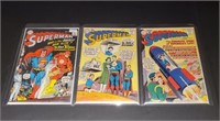 Superman, Vol 1, #140,146,199, high grade