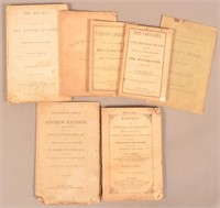 7 Pamphlets Andrew Johnson, Cholera etc.