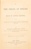 Scarce US Edition Darwin's Origin of Species 1871.