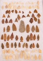 96 Ancient Oley Valley Stone Points.