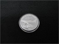2007 Boeing Employee .999 Pure Silver Coin-