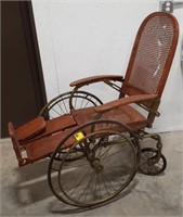 Antique Wooden Wheel Chair
