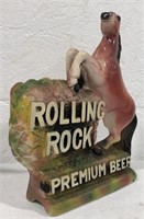 Rolling Rock Premium Beer Statue