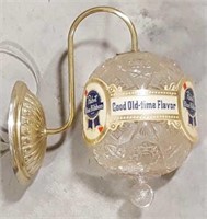Vintage Pabst Blue Ribbon Wall Sconce