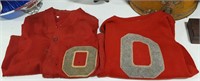 Pair of Early Ohio State Letter Sweaters