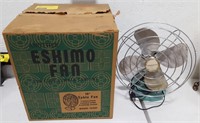 Vintage 10in Eskimo Fan, oscillating