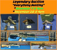 Nov 7 ~ Legendary Auction "Everything Hunting"