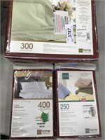 Queen sheet set & pillowcases