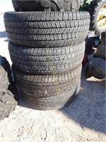 (4) Goodyear P275/65R18 Tires