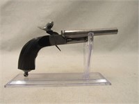Unmarked Pinfire Double Barrel SxS Pistol-