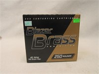 (qty - 150rds) Blazer Brass .40 S&W Target ammo-