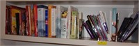 Bottom Left Shelf- Cookbooks