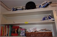 Top Left Three Shelves-Cookbooks - Irons-Fan
