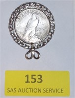 1926 Silver Dollar W/ Medalion