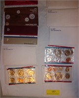 10 Uncirculated Complete Sets 74, 76-81, 84,85,87