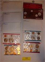 10 Uncirculated Complete Sets 73, 74, 76-81, 85,87