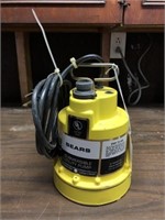 Sears Submersible Utility Pump