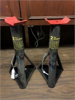 Two 2 Ton Jackstands