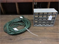Nut/ Bolt Container & Two Ext. Cords