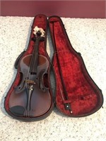 Violin with Bow in Case