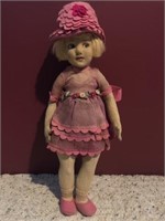 20'' Early Felt Doll