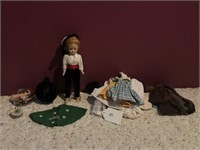 Jill Doll with Assorted Doll Clothes