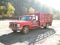 1987 GMC Stake Body Sierra 3500 Truck- VIN