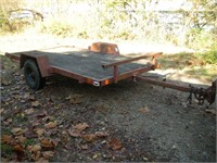 6 x 11 Tilt Dump trailer GVWR 6000 Lbs- NO HITCH