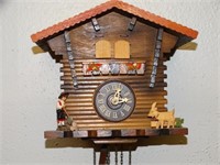 Der Frohliche Wanderer German Cuckoo Clock