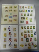 4 Pages Double Sides Stamps of Vietnam